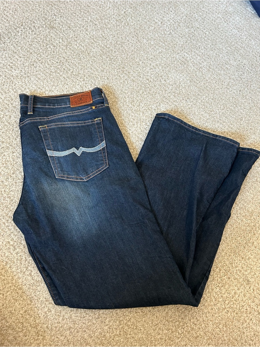 Lucky Brand Women’s Dark Blue Bootcut Jeans